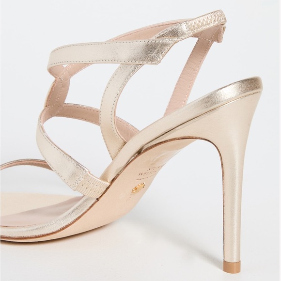 Stuart Weitzman
Women's Soiree 100 High Heel Sandals Metallic finish size 8 - Picture 4 of 16